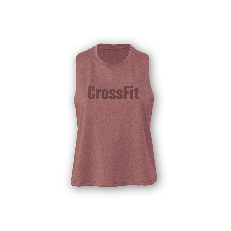 Women's CrossFit Tonal Crop Tank