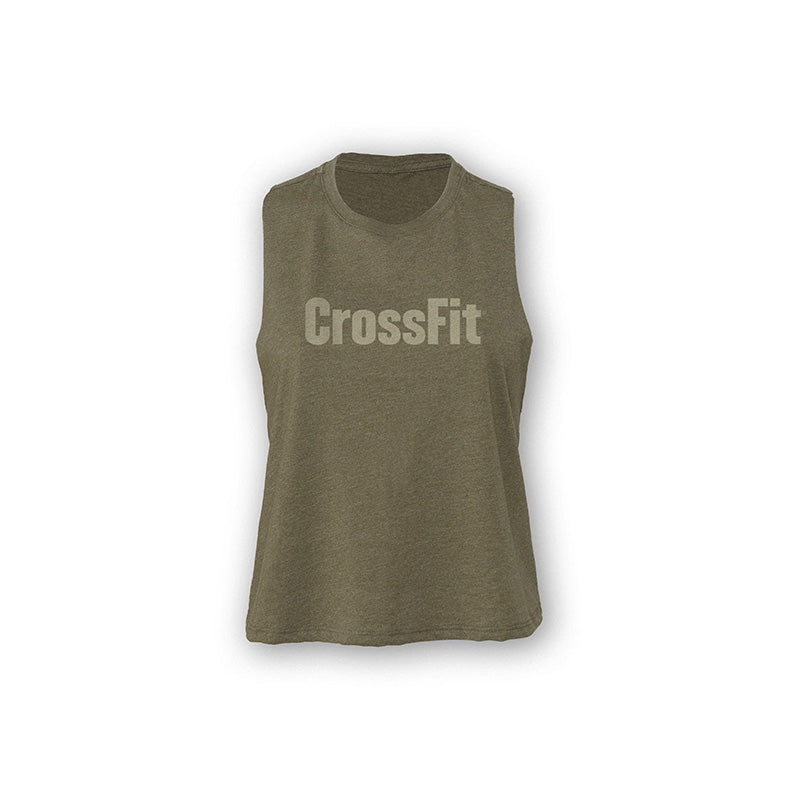 Women's CrossFit Tonal Crop Tank