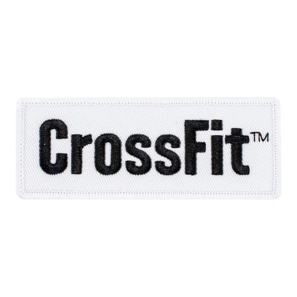 CrossFit 4" x 1.5" Emblem -  white