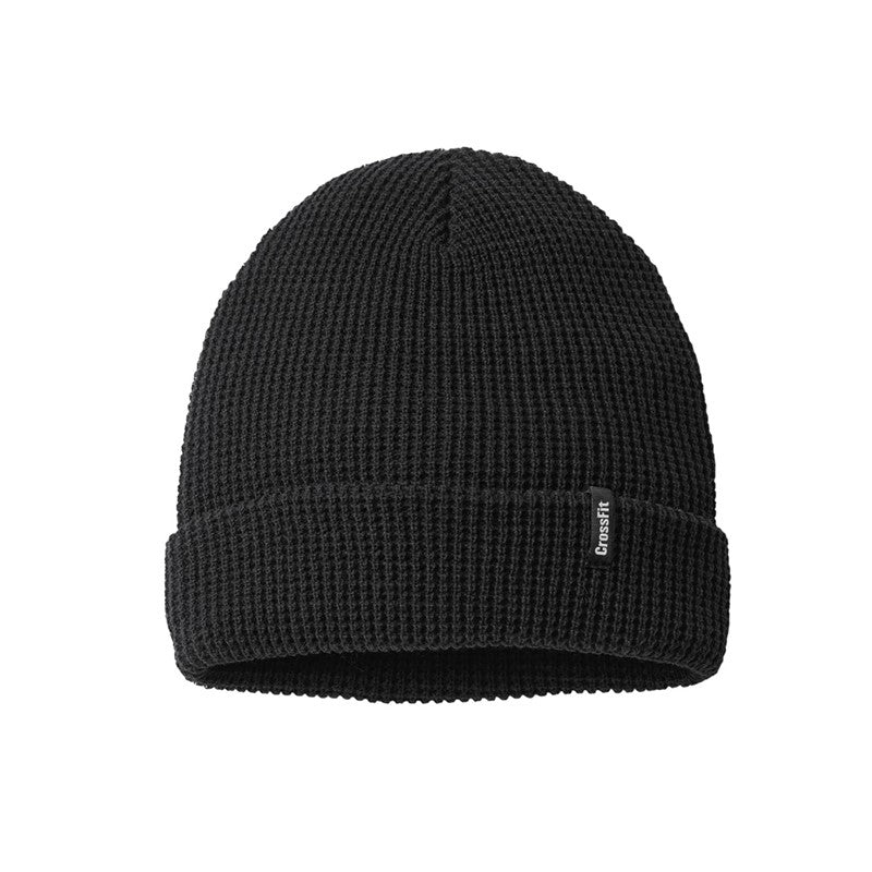 CF Waffle Beanie -  black