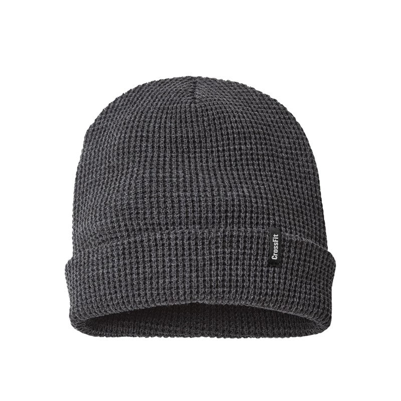 CF Waffle Beanie - Heather charcoal