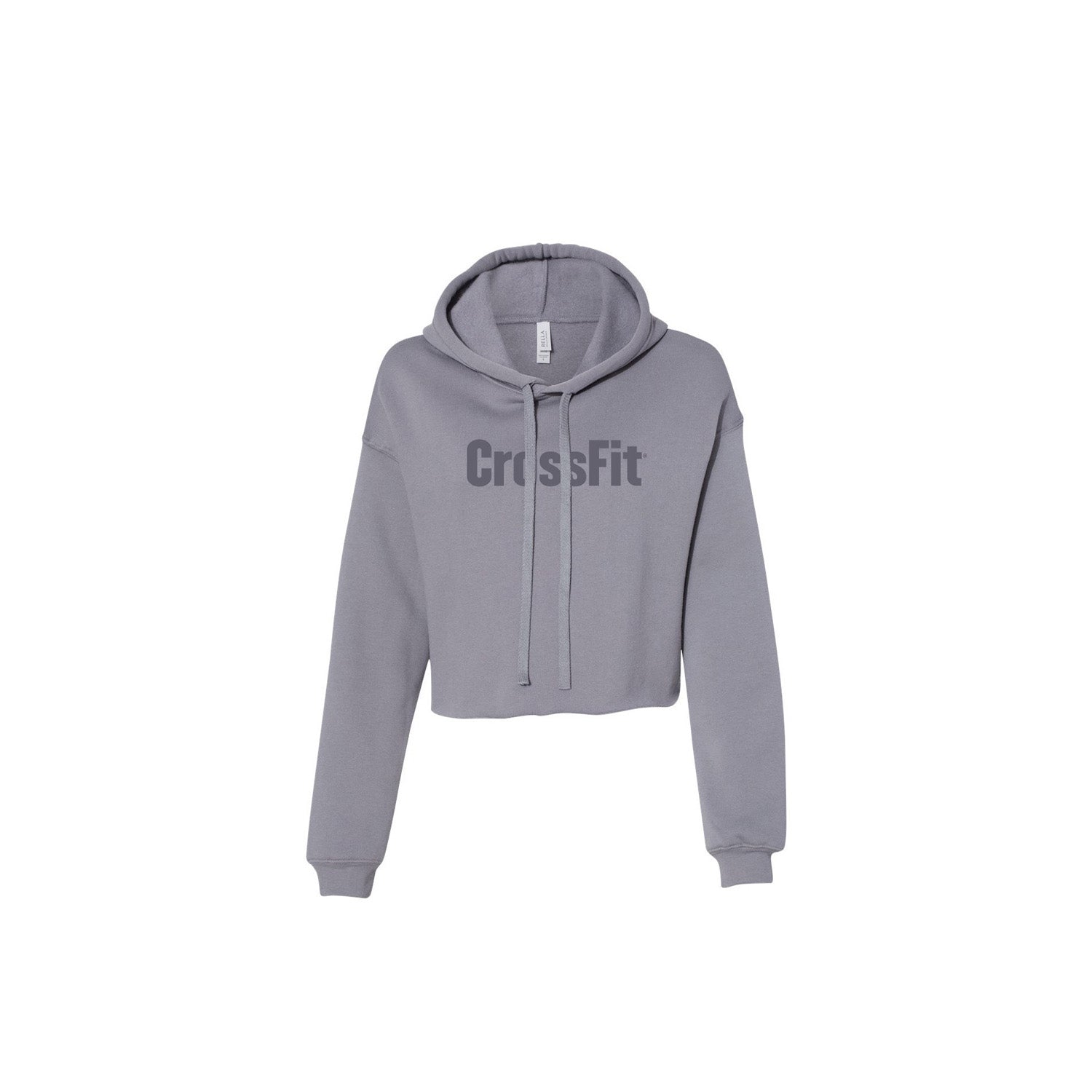 Women's CrossFit Crop Hoodie -  storm
