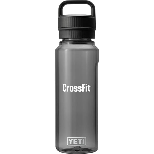 CrossFit 1L Charcoal Yonder Bottle in charcoal - front view