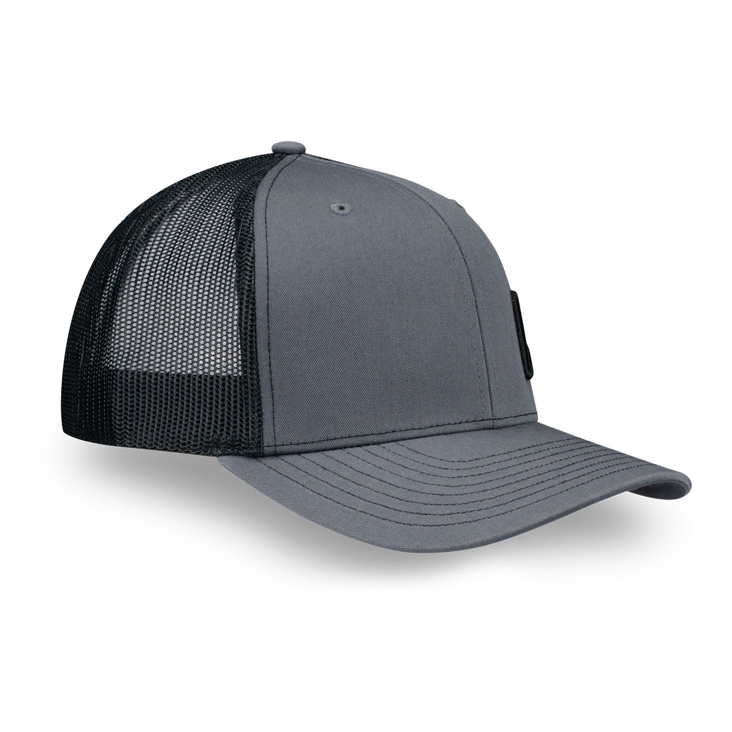 Adjustable CrossFit Monogram Trucker Hat — Charcoal